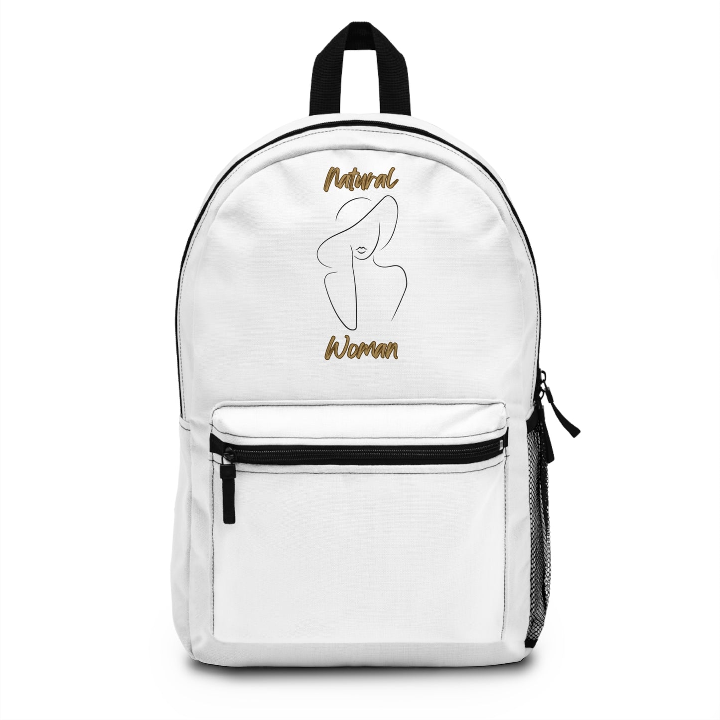 Natural Woman Sun Hat (BL) Backpack WHITE