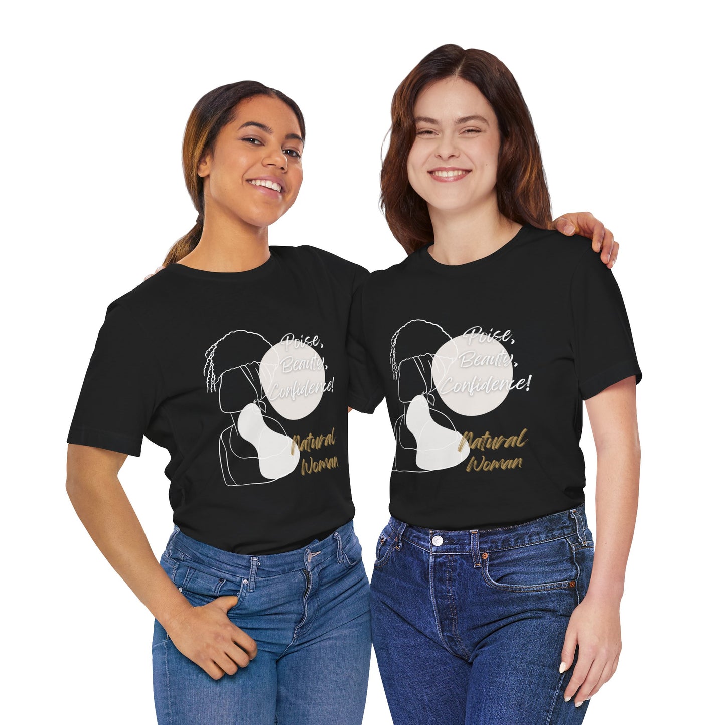 Natural Woman Puff (WL) Short Sleeve T-Shirt