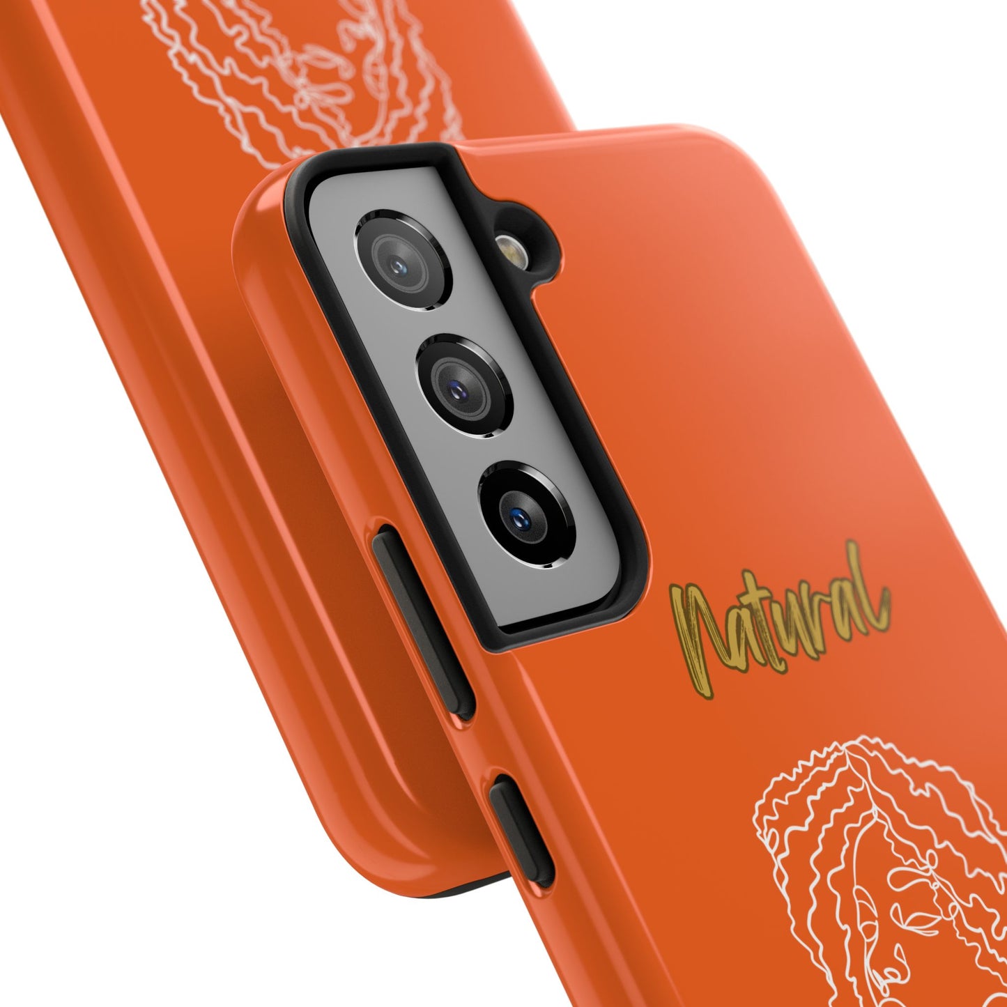 Natural Woman Naturally Me (WL)Tough Phone Cases ORANGE