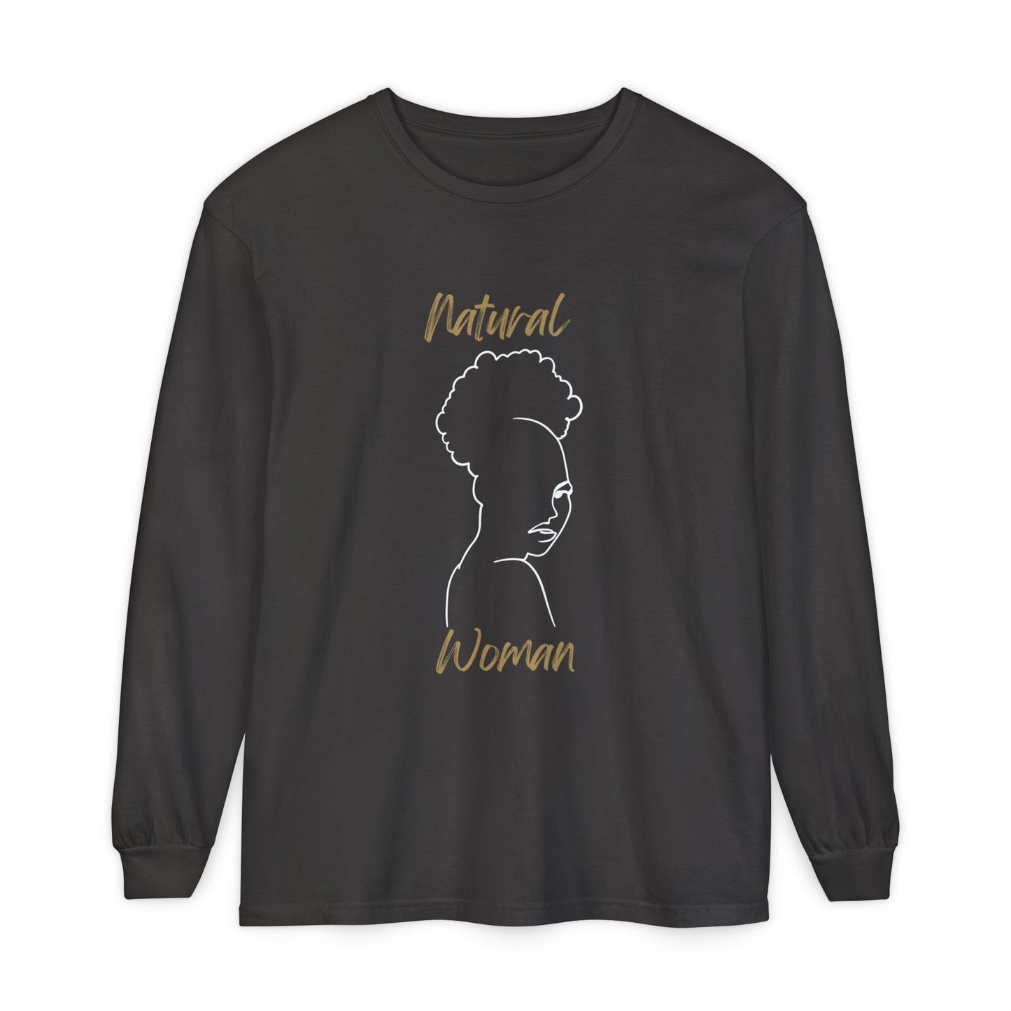 Natural Woman Twist Afro (WL) Long Sleeve T-Shirt