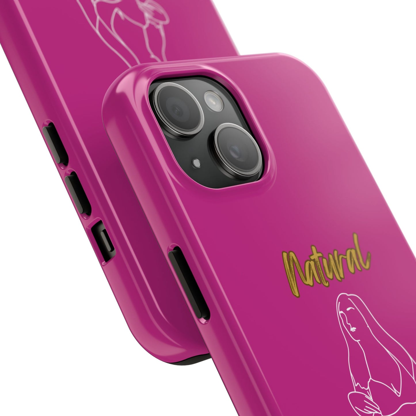 Natural Woman Full Beauty (WL)Tough Phone Cases PINK