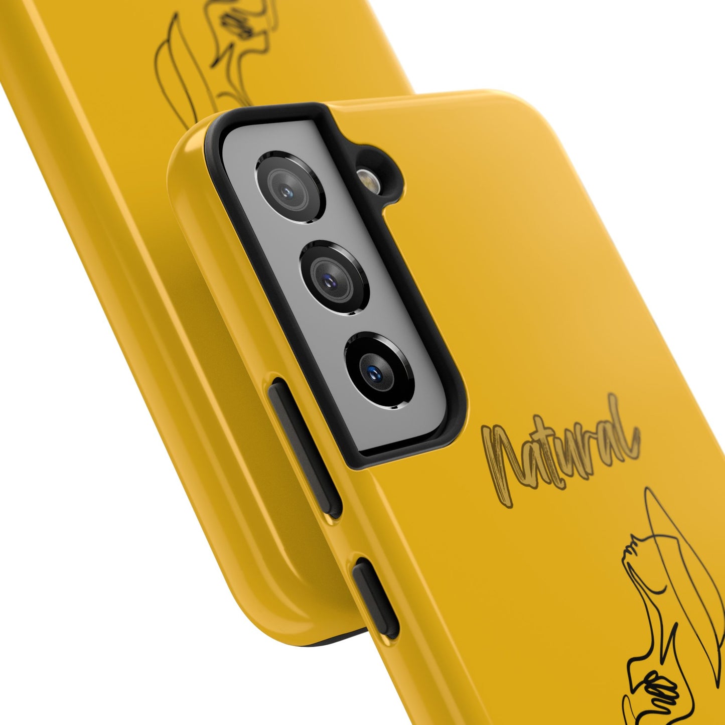 Natural Woman Free (BL)Tough Phone Cases YELLOW