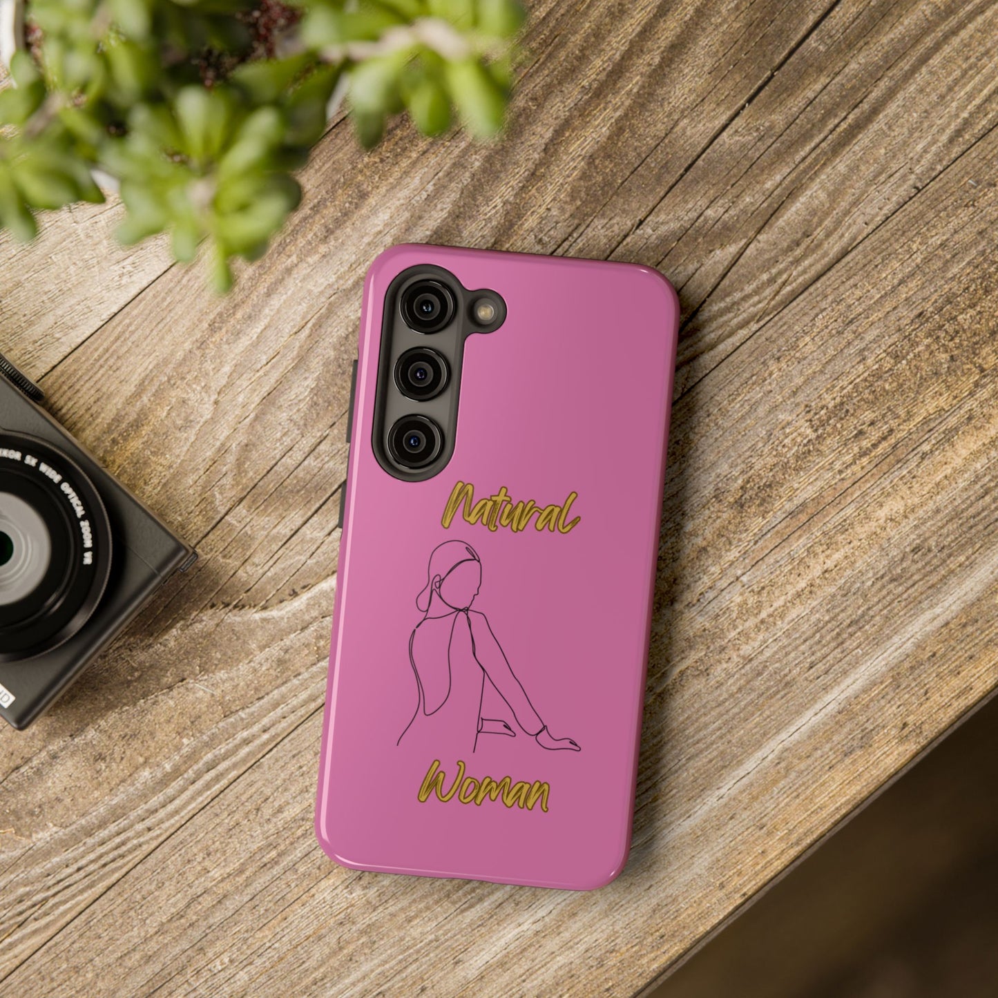 Natural Woman Hands Free (BL)Tough Phone Cases LIGHT PINK