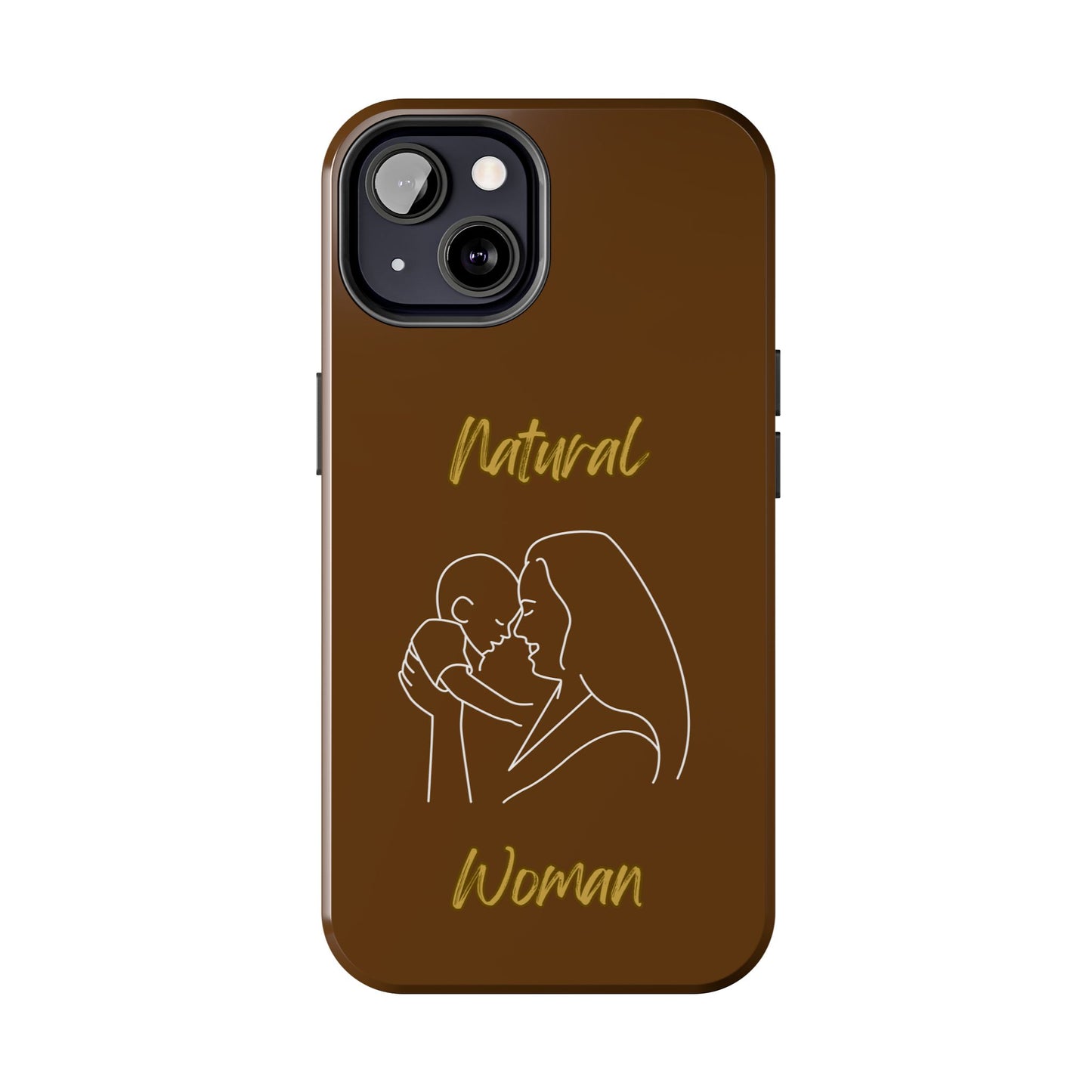 Natural Woman Joy (WL) Tough Phone Cases BROWN