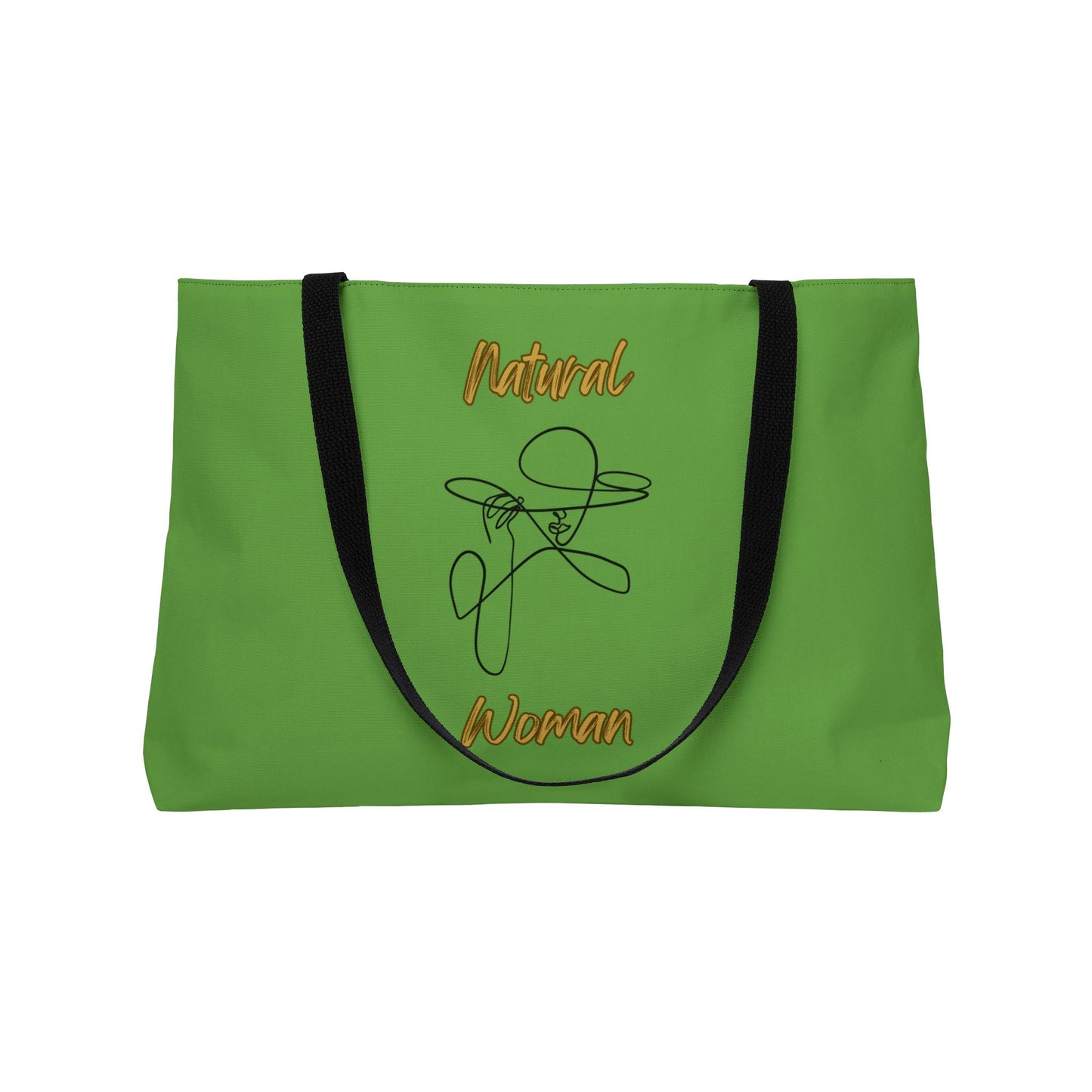 Natural Woman An Original (BL) Weekender Tote Bag GREEN