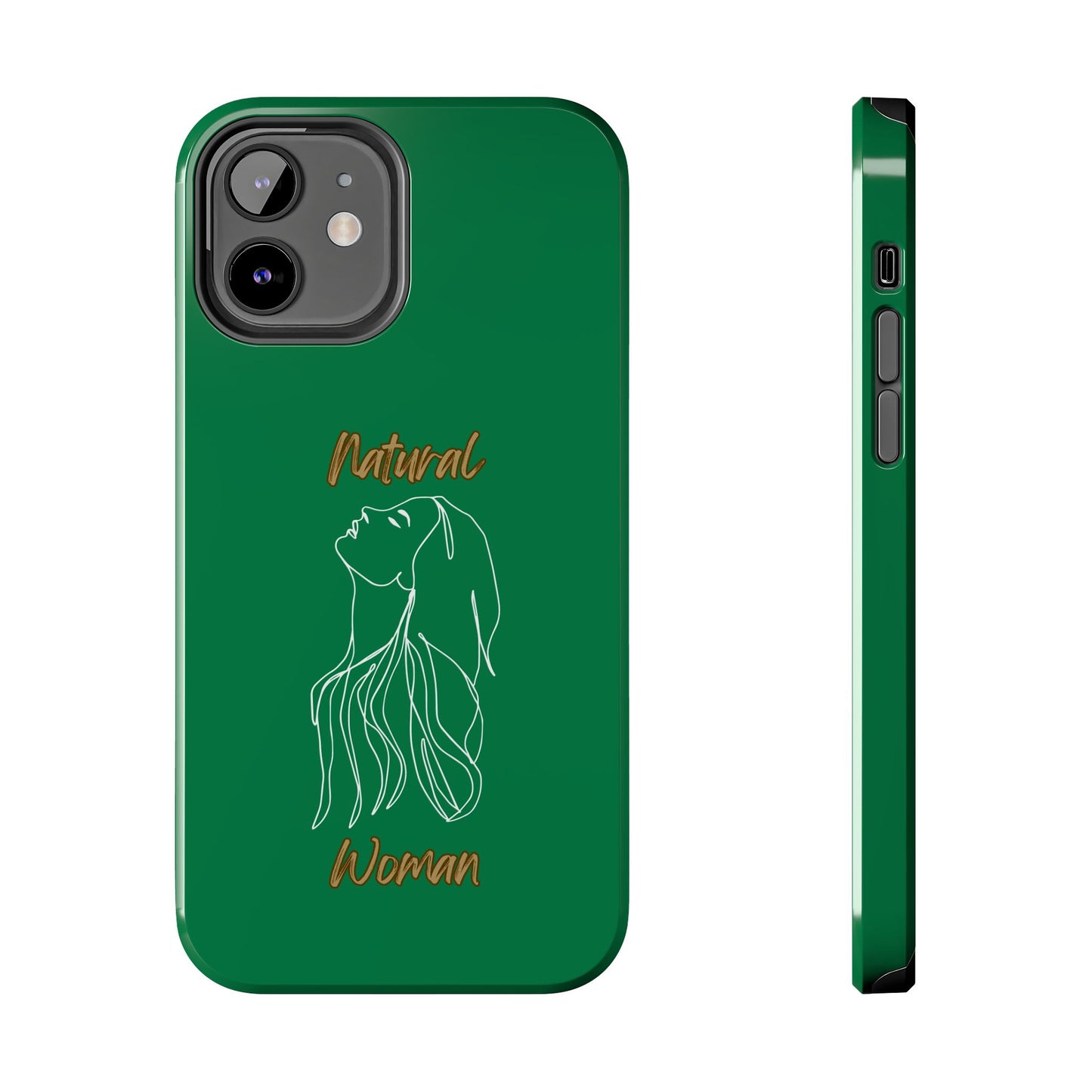Natural Woman Appreciation (WL)Tough Phone Cases DARK GREEN