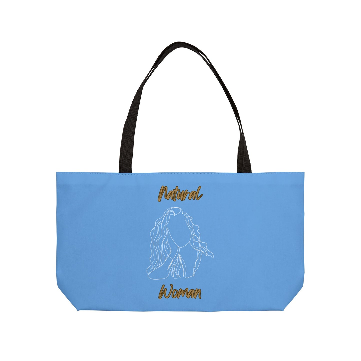 Natural Woman Relaxed (WL) Weekender Tote Bag LIGHT BLUE