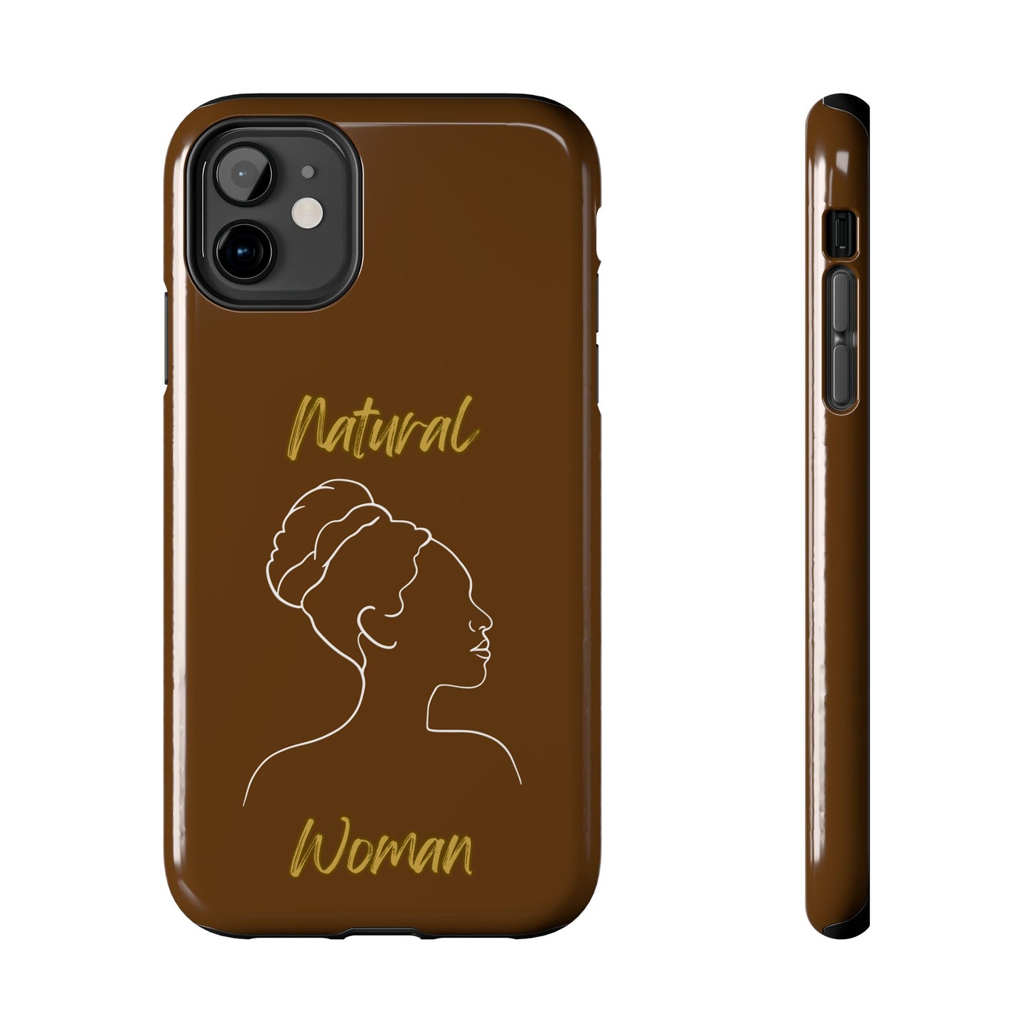 Natural Woman Mixed (WL)Tough Phone Cases BROWN