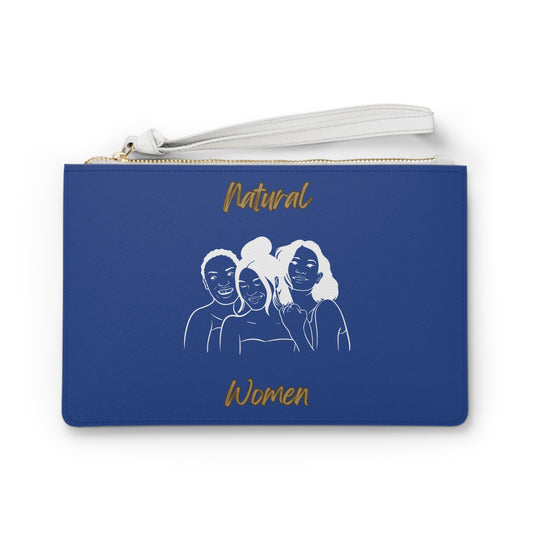 Natural Women Laughing Friends (WL) Clutch Bag DARK BLUE