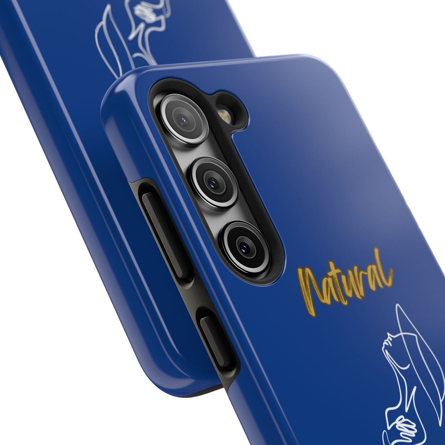 Natural Woman Free (WL)Tough Phone Cases DARK BLUE