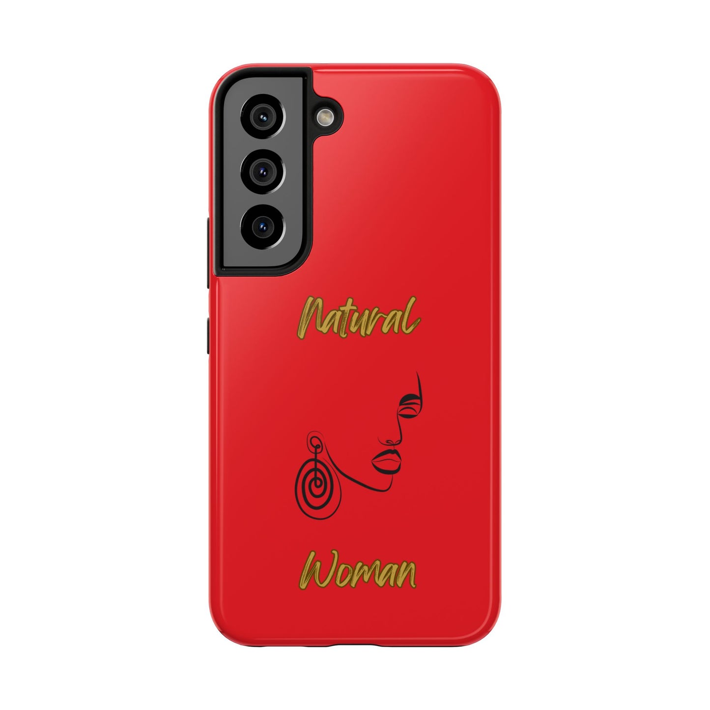 Natural Woman Music In My Soul (BL)Tough Phone Cases RED