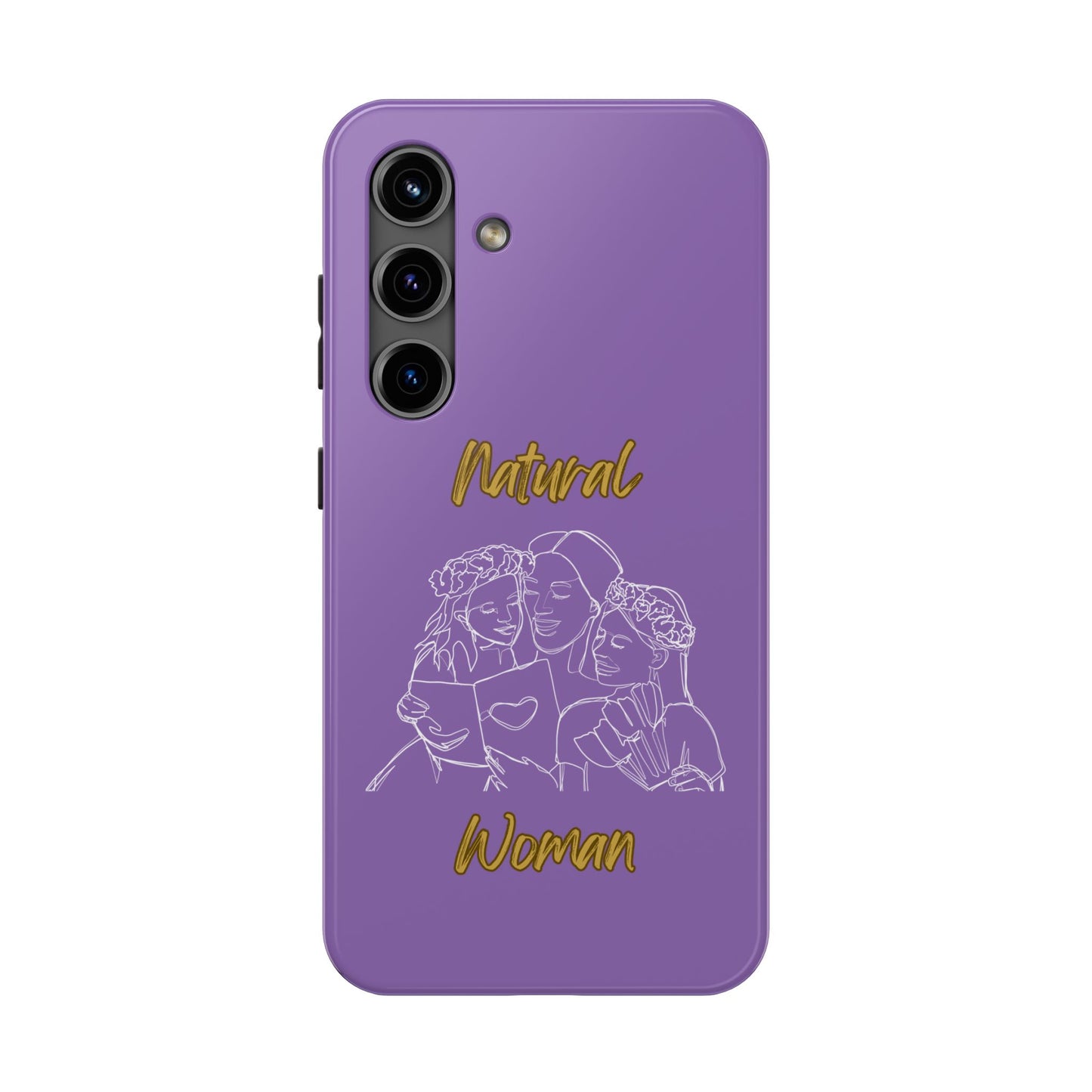 Natural Woman Me & My Girls (WL)Tough Phone Cases LIGHT PURPLE