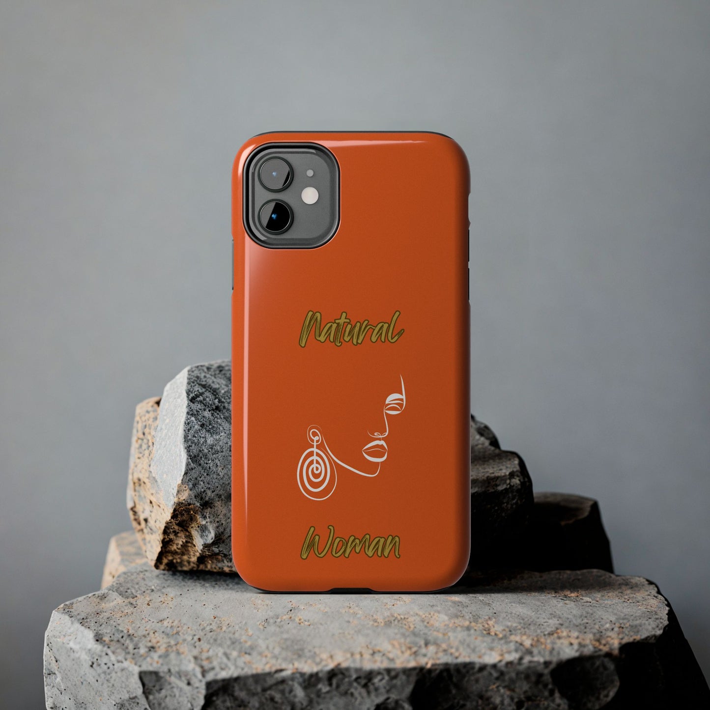 Natural Woman Music In My Soul (WL)Tough Phone Cases ORANGE
