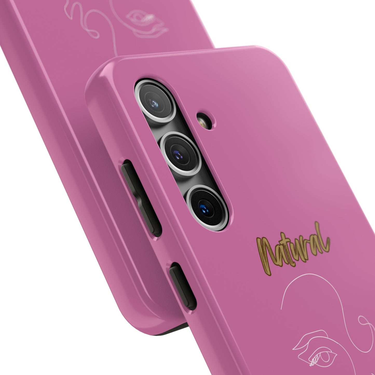 Natural Woman Looking (WL)Tough Phone Cases LIGHT PINK