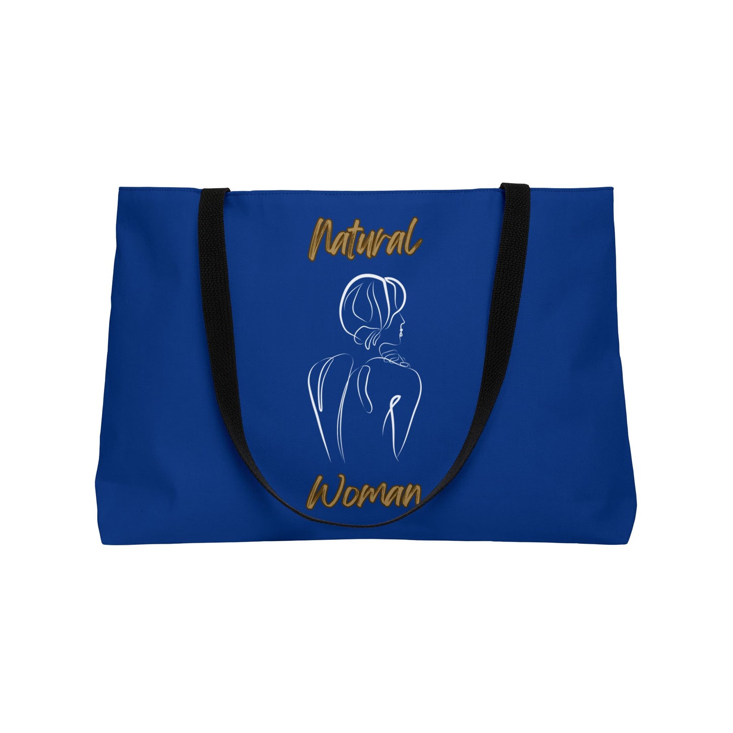 Natural Woman Back (WL) Weekender Tote Bag DARK BLUE