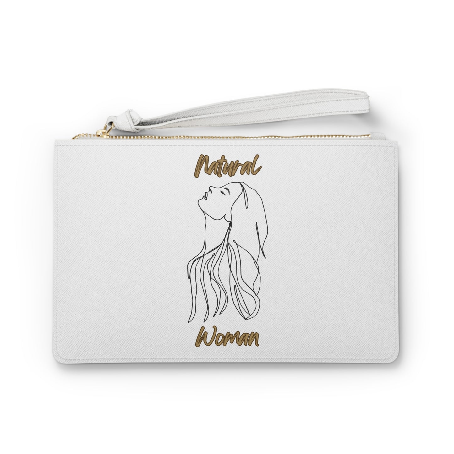 Natural Woman Appreciation (BL) Clutch Bag WHITE