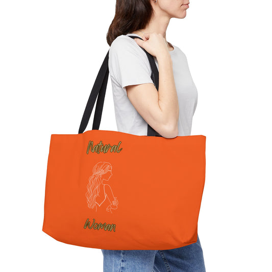 Natural Woman Young Woman (WL) Weekender Tote Bag ORANGE