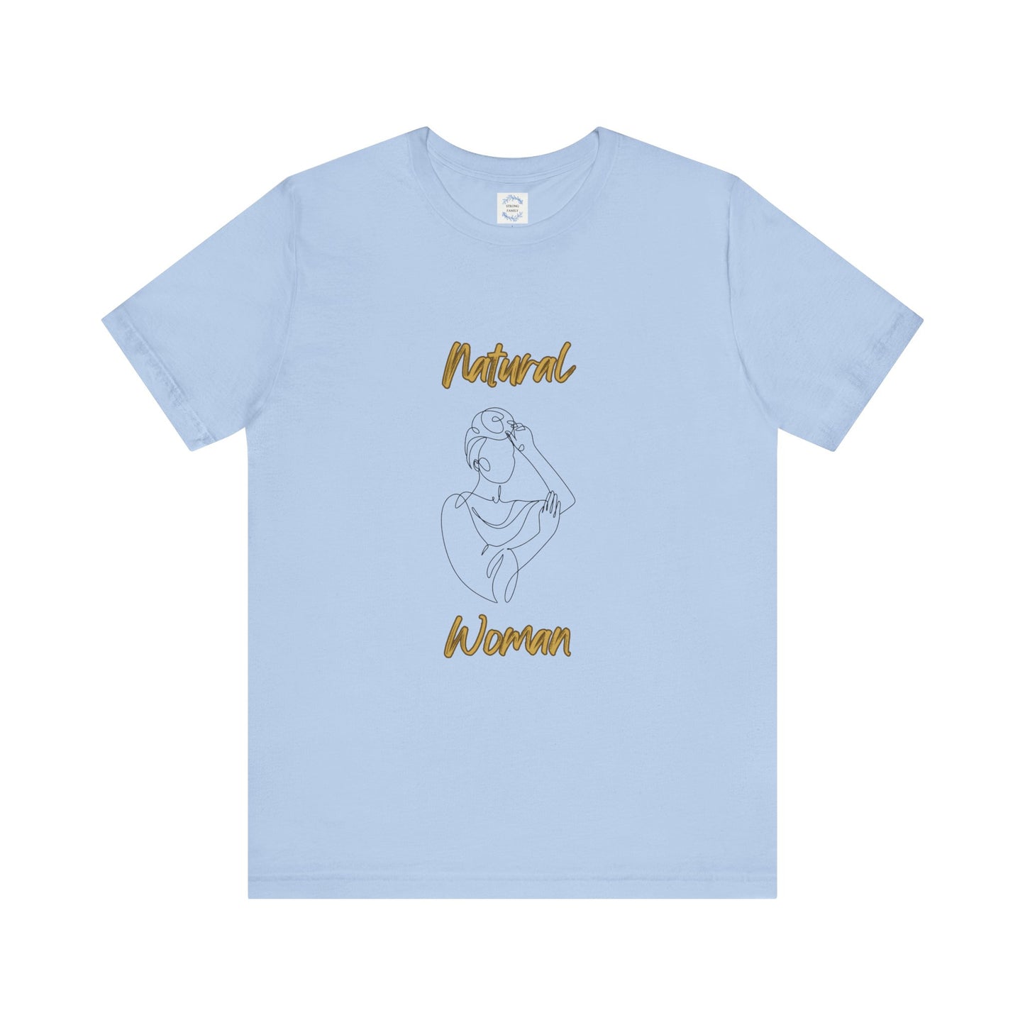 Natural Woman Style (BL) Short Sleeve T-Shirt