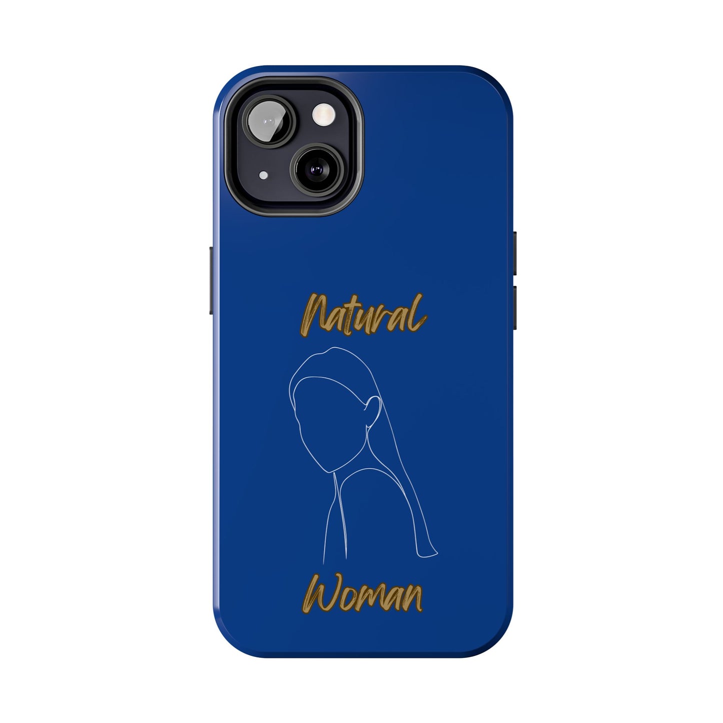 Natural Woman Tilted Look (WL) Tough Phone Cases DARK BLUE