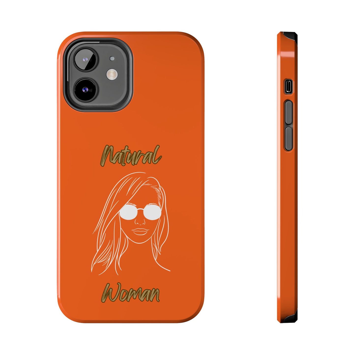 Natural Woman Shades (WL)Tough Phone Cases ORANGE