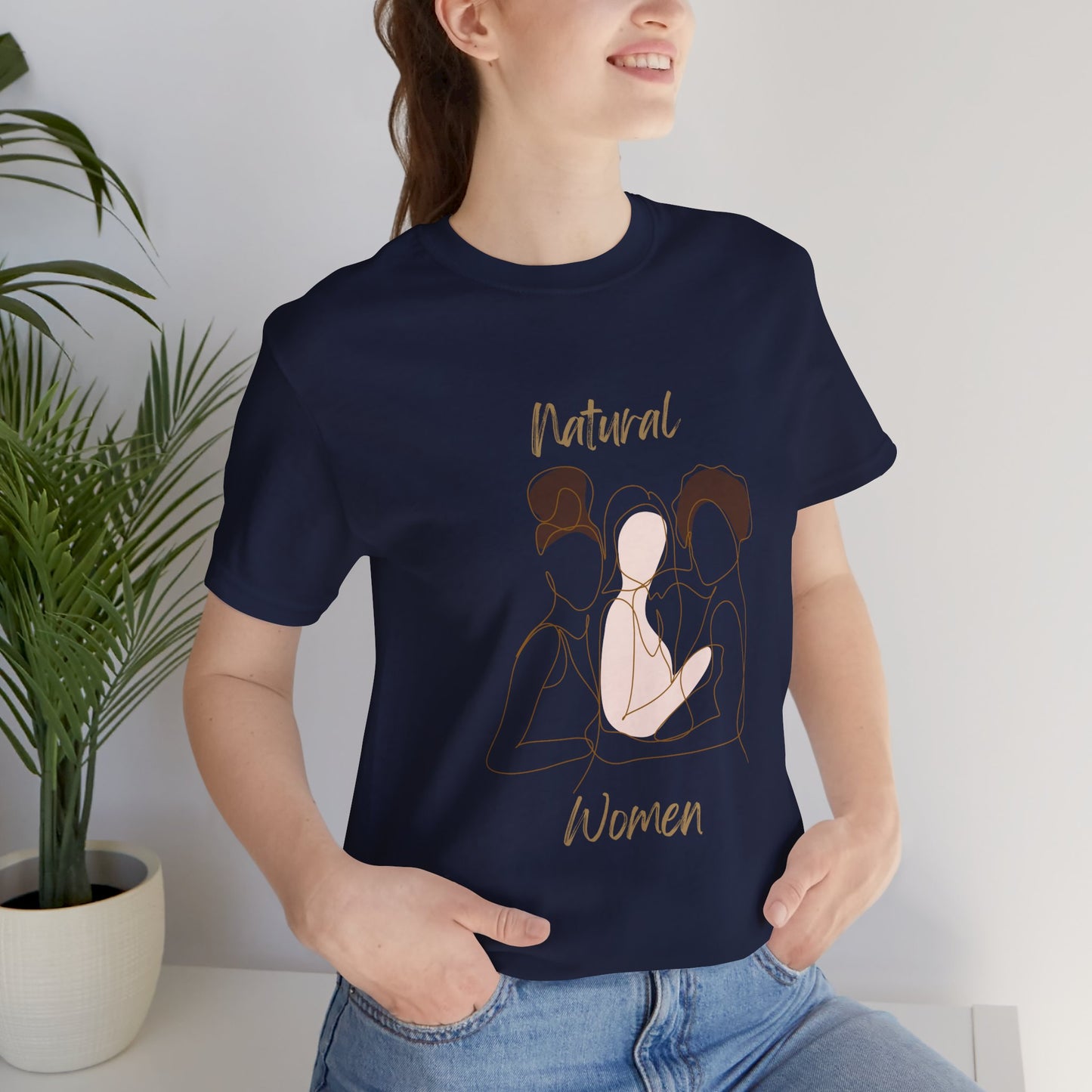 Natural Woman Friends Short Sleeve T-Shirt