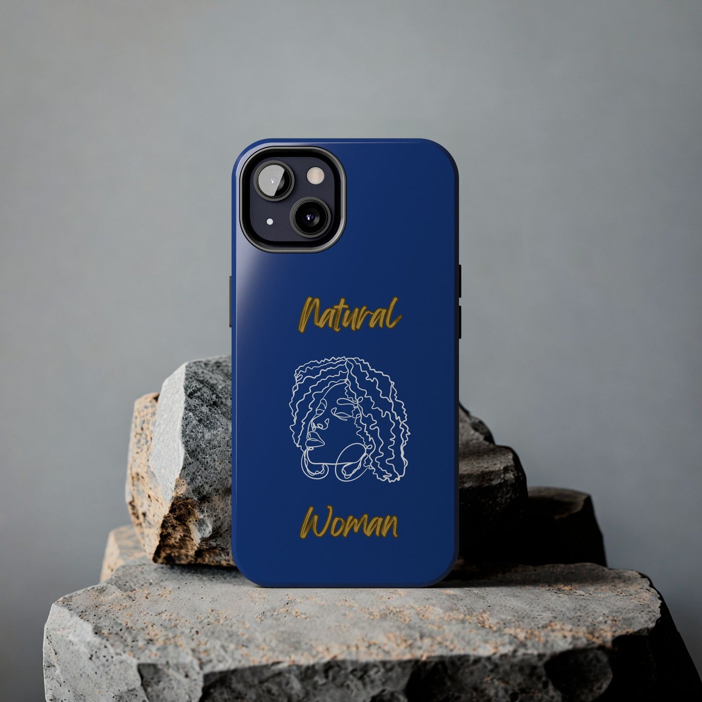 Natural Woman Naturally Me (WL)Tough Phone Cases DARK BLUE