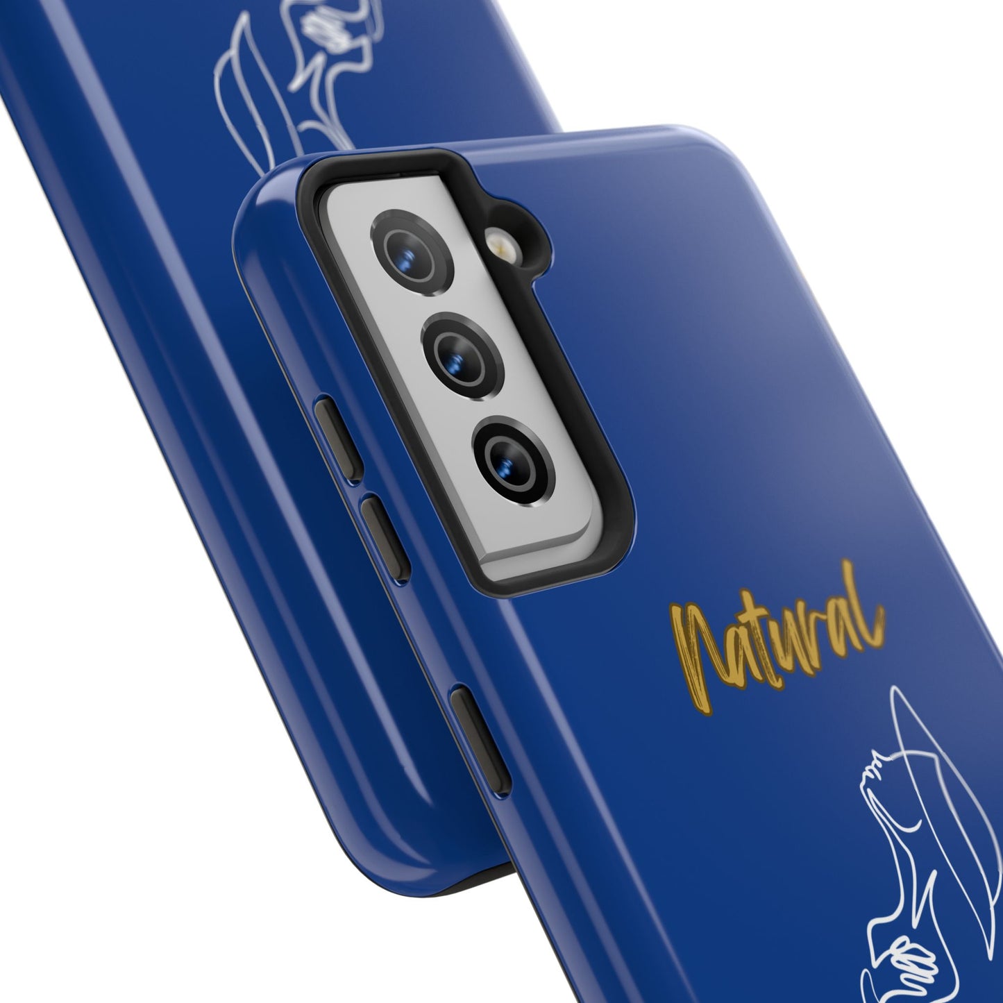 Natural Woman Free (WL)Tough Phone Cases DARK BLUE