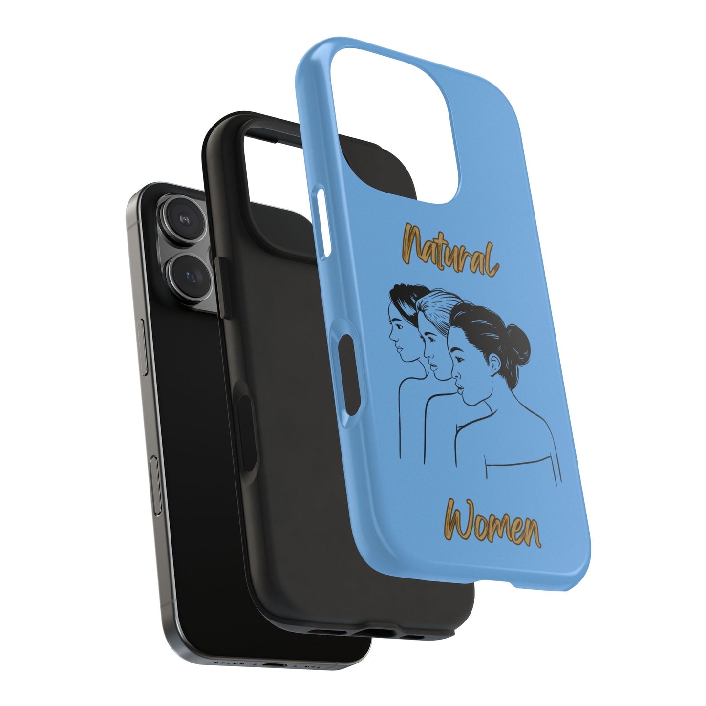 Natural Woman United Friends (BL)Tough Phone Cases LIGHT BLUE