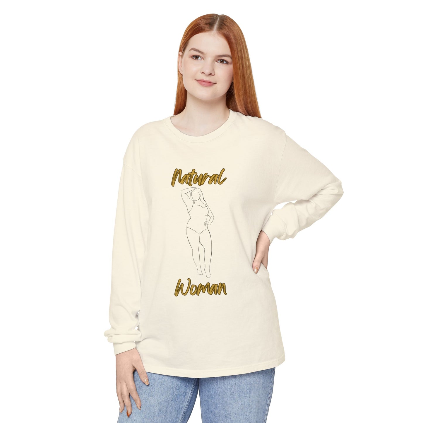 Natural Woman Looking Good (BL) Long Sleeve T-Shirt