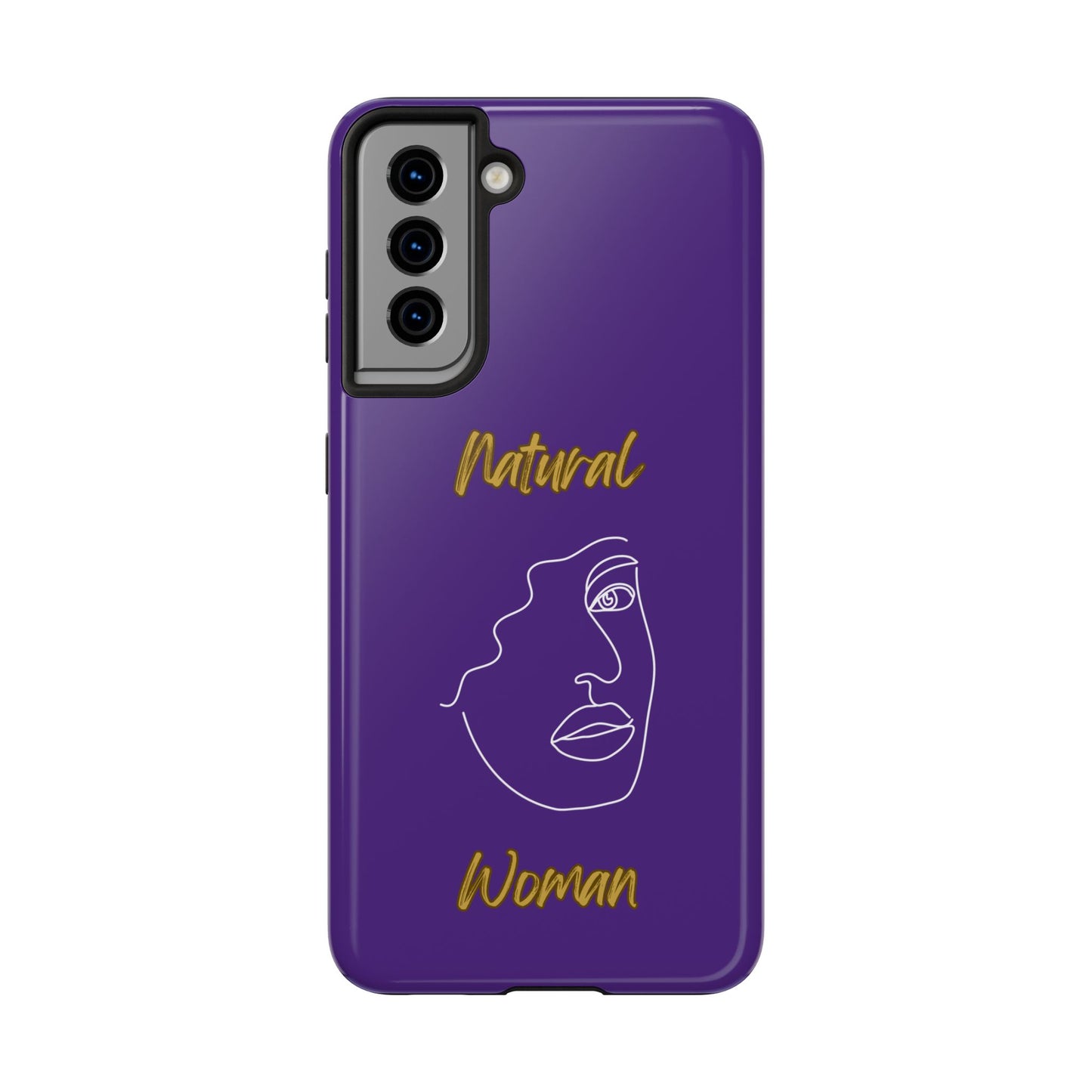 Natural Woman Peekaboo (WL)Tough Phone Cases PURPLE
