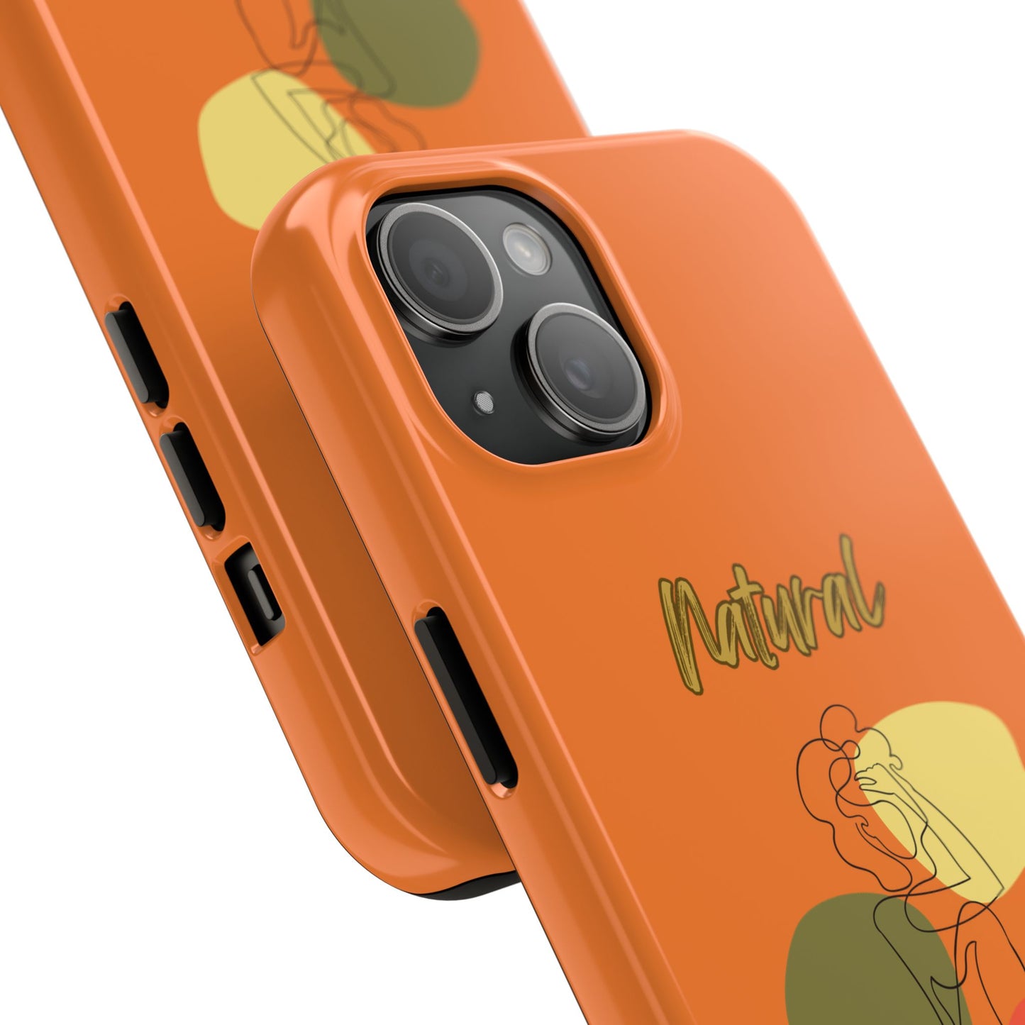 Natural Woman Colorful Pose (BL)Tough Phone Cases CRUSTA