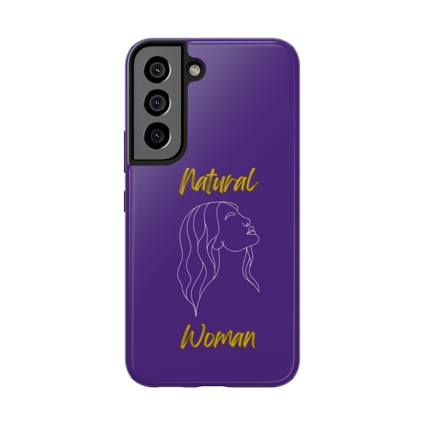 Natural Woman Breeze On Face (WL)Tough Phone Cases PURPLE