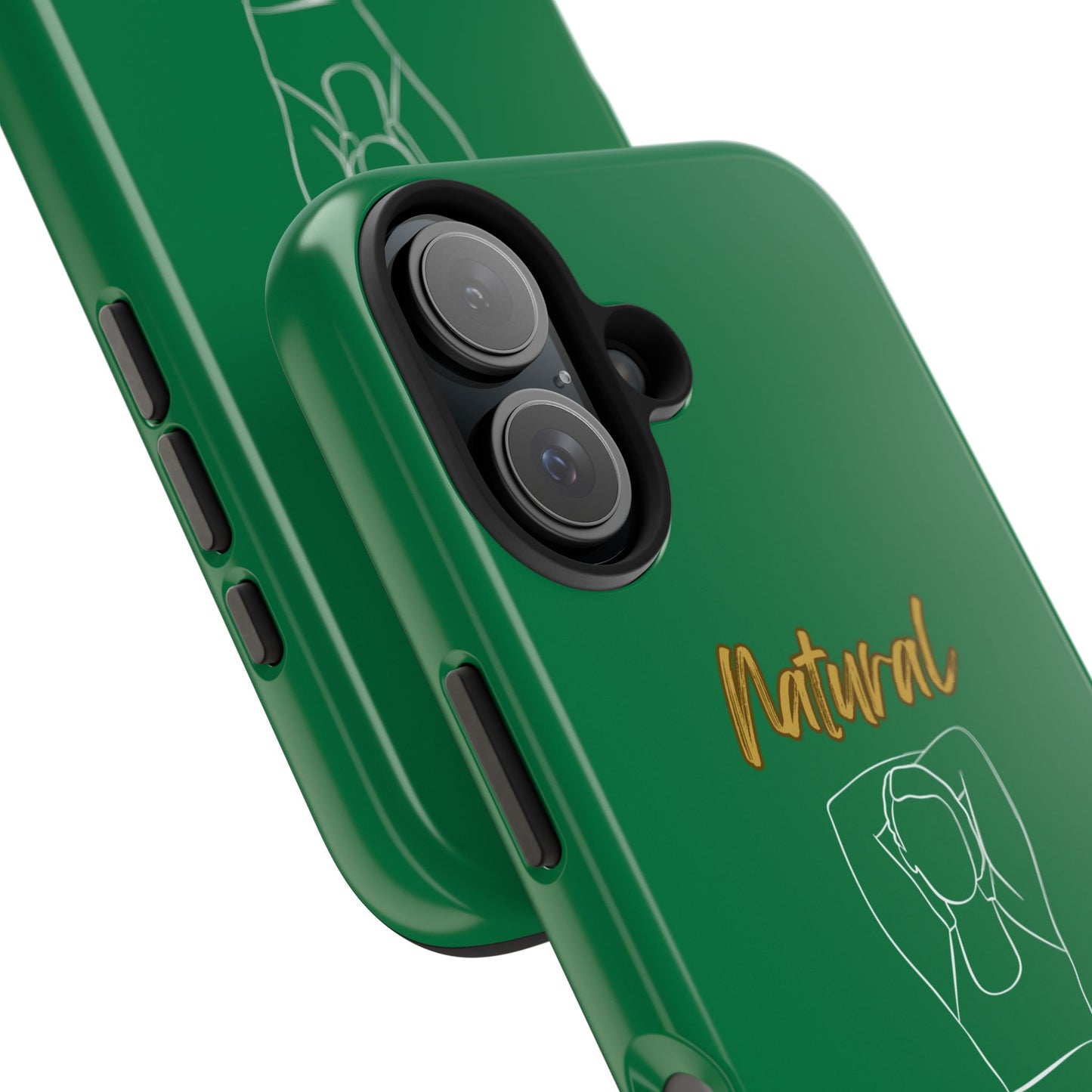 Natural Woman I Love Me (WL)Tough Phone Cases DARK GREEN