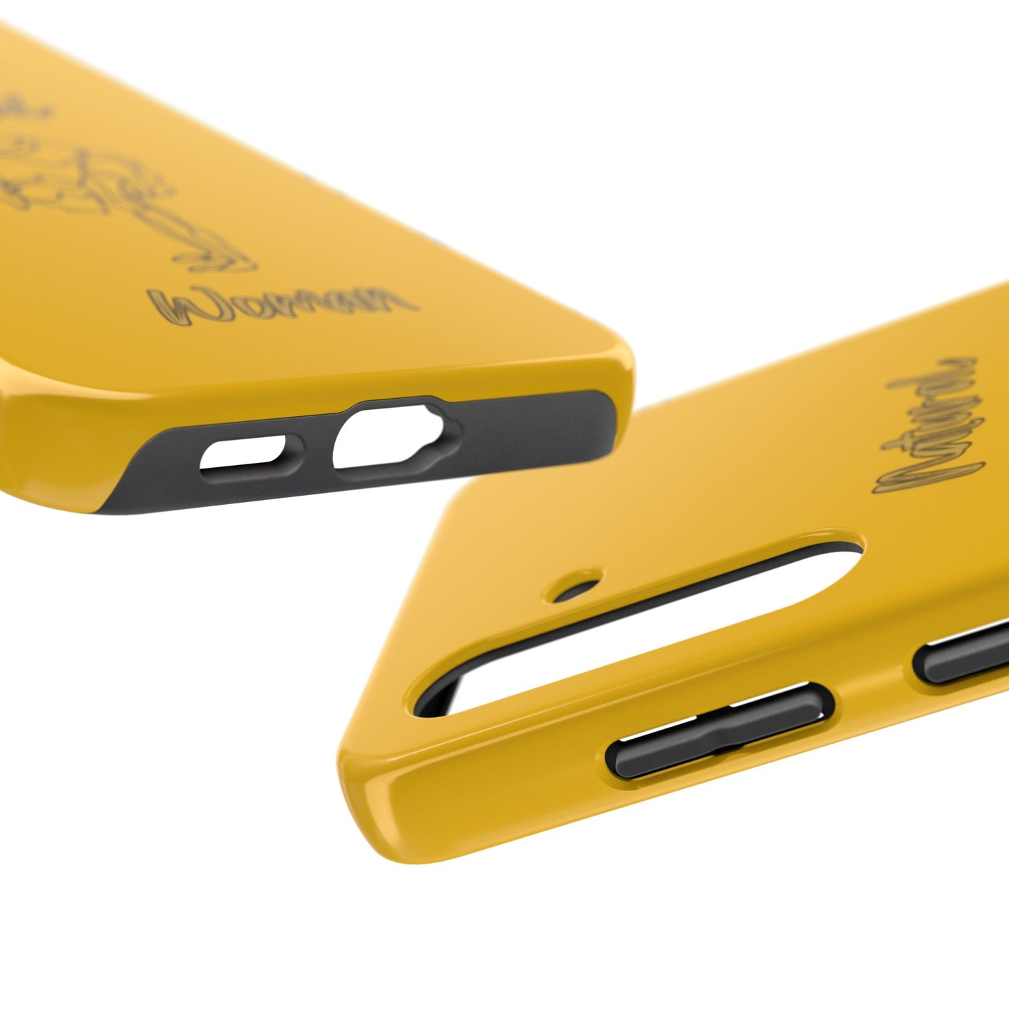 Natural Woman Flexible (BL)Tough Phone Cases YELLOW