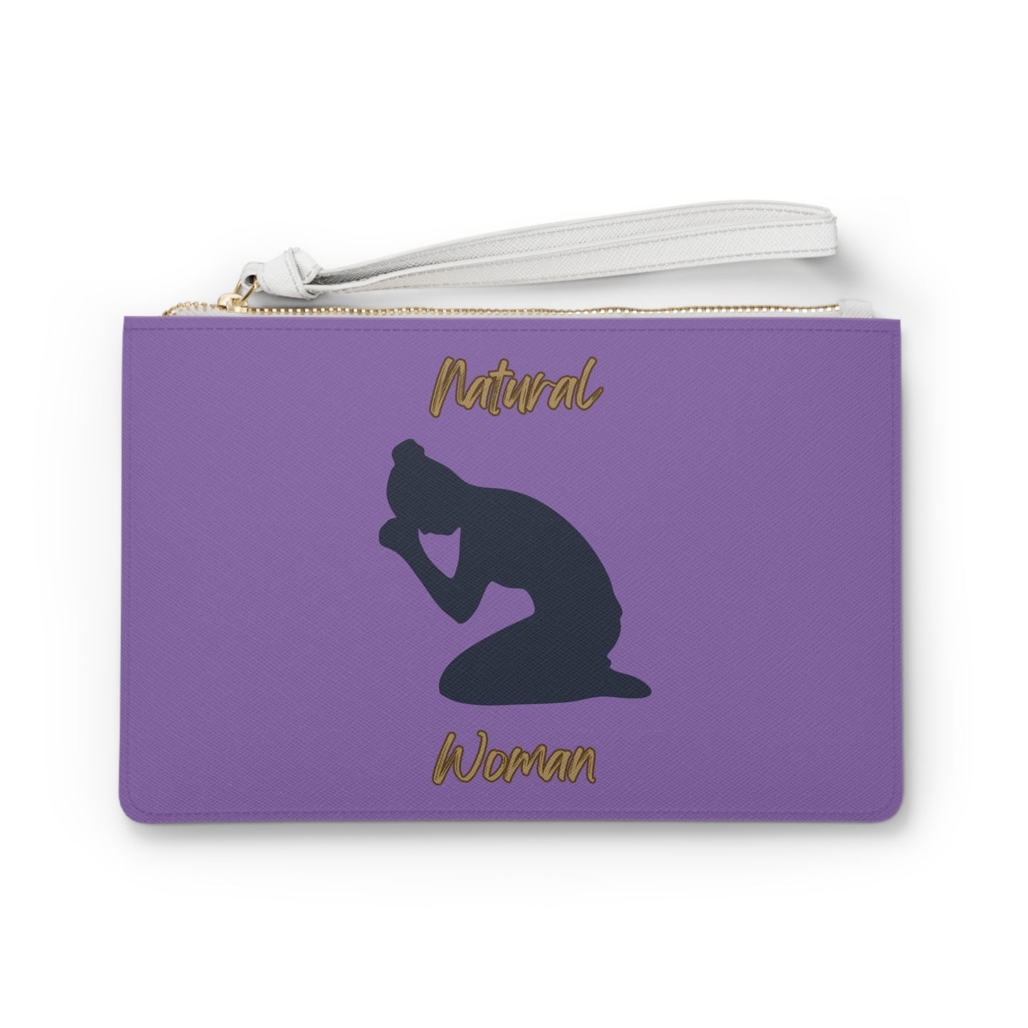 Natural Woman Pray (BL) Clutch Bag LIGHT PURPLE
