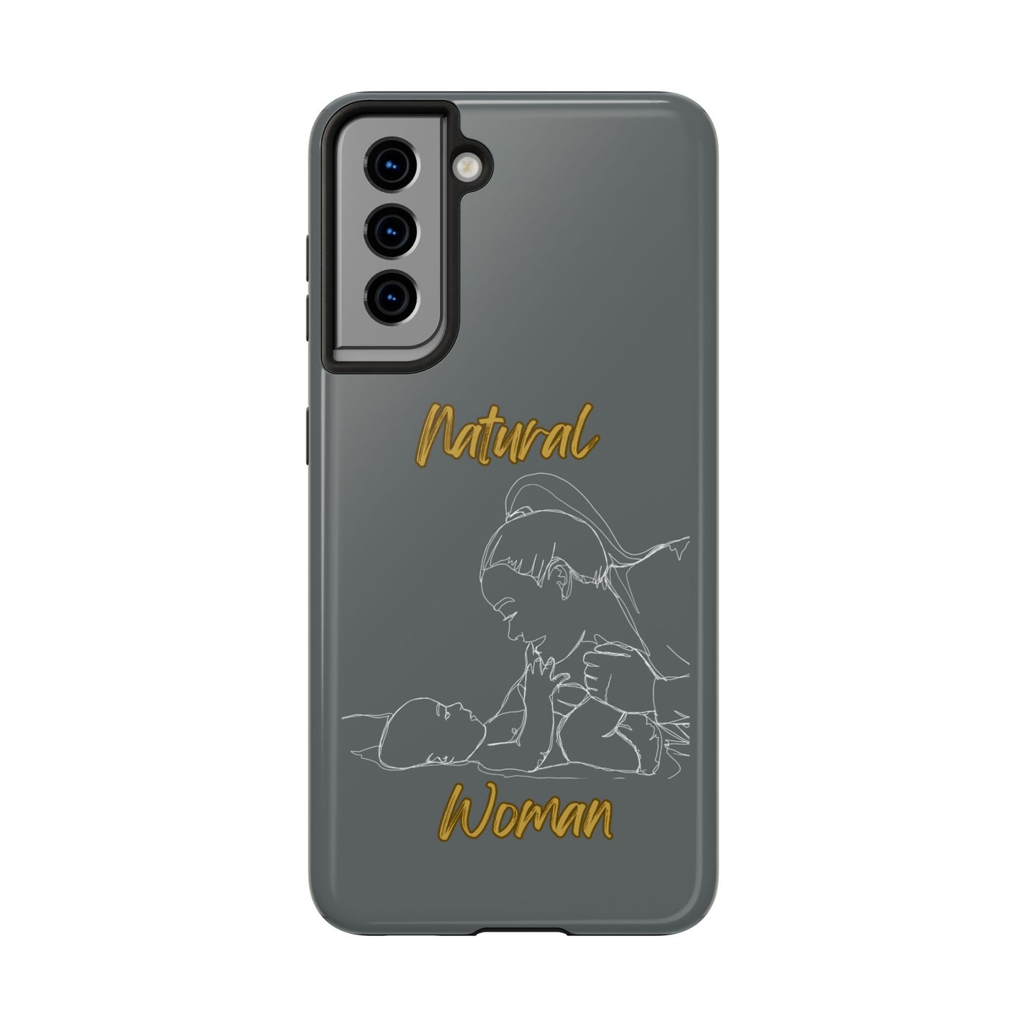 Natural Woman New Life (WL)Tough Phone Cases DARK GREY
