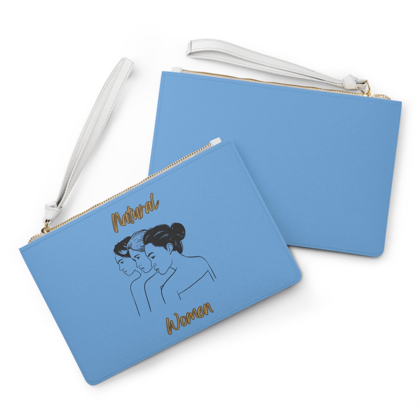 Natural Woman United Friends (BL) Clutch Bag LIGHT BLUE