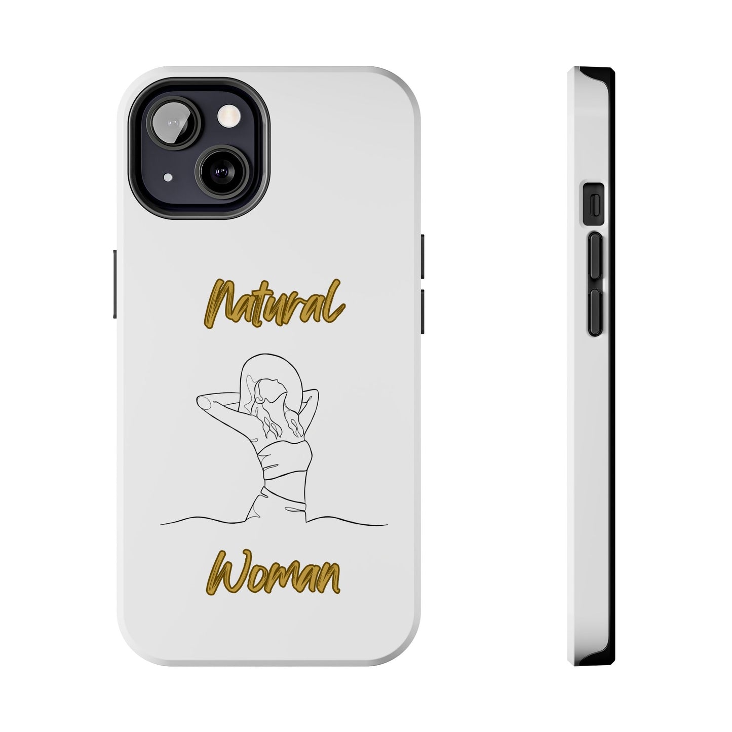 Natural Woman Sun Fun (BL)Tough Phone Cases WHITE