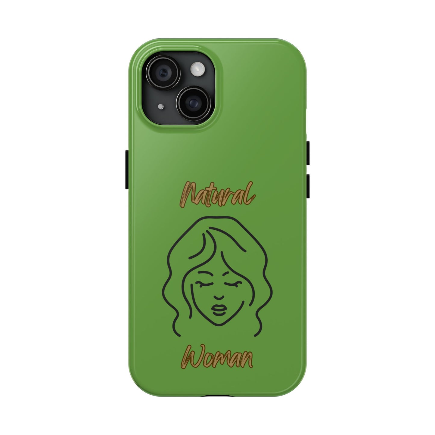 Natural Woman Modest (BL)Tough Phone Cases GREEN