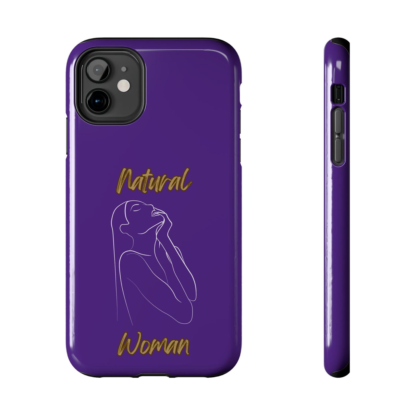 Natural Woman Thank You (WL) Tough Phone Cases PURPLE