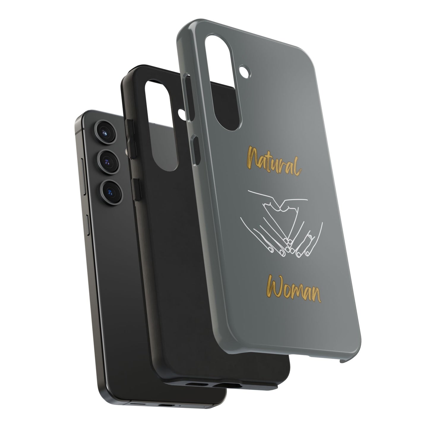 Natural Woman I Love You (WL)Tough Phone Cases DARK GREY