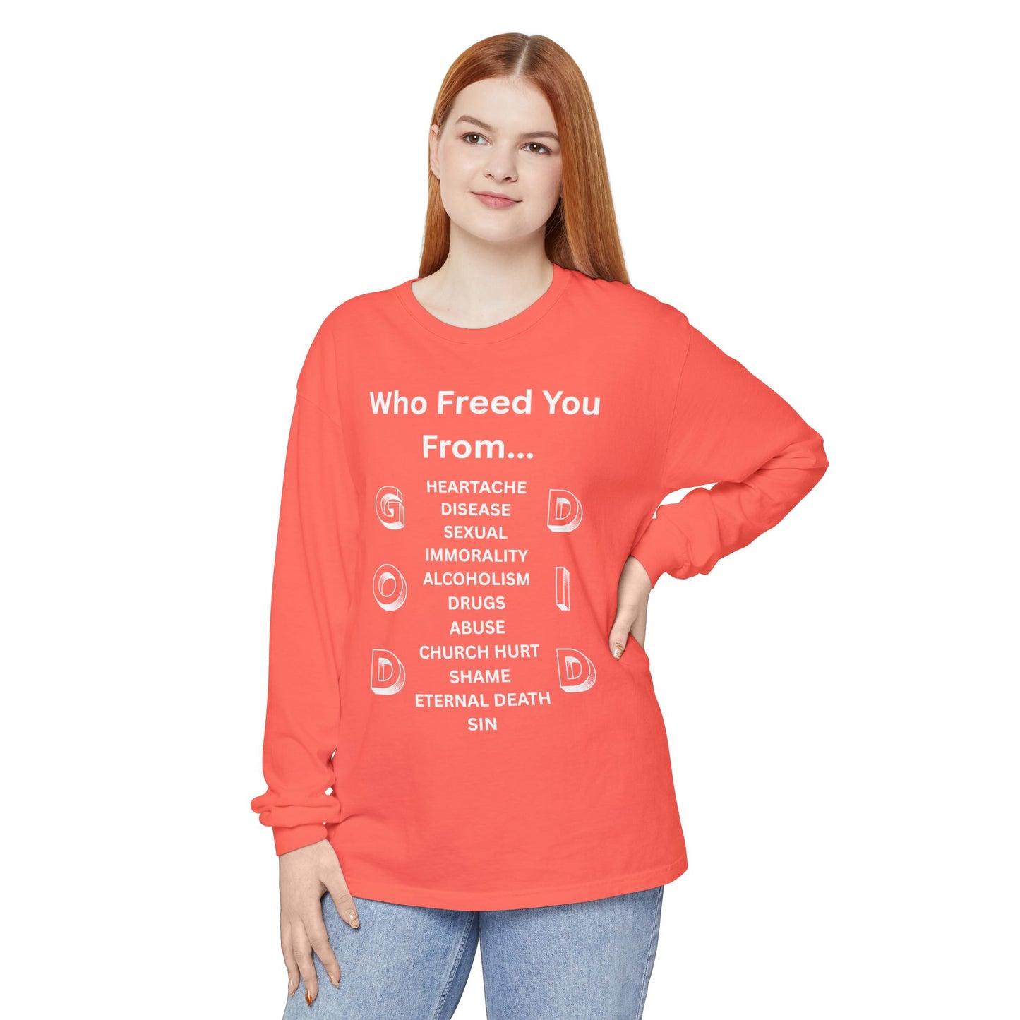"GOD DID" (WL) Long Sleeve T-Shirt