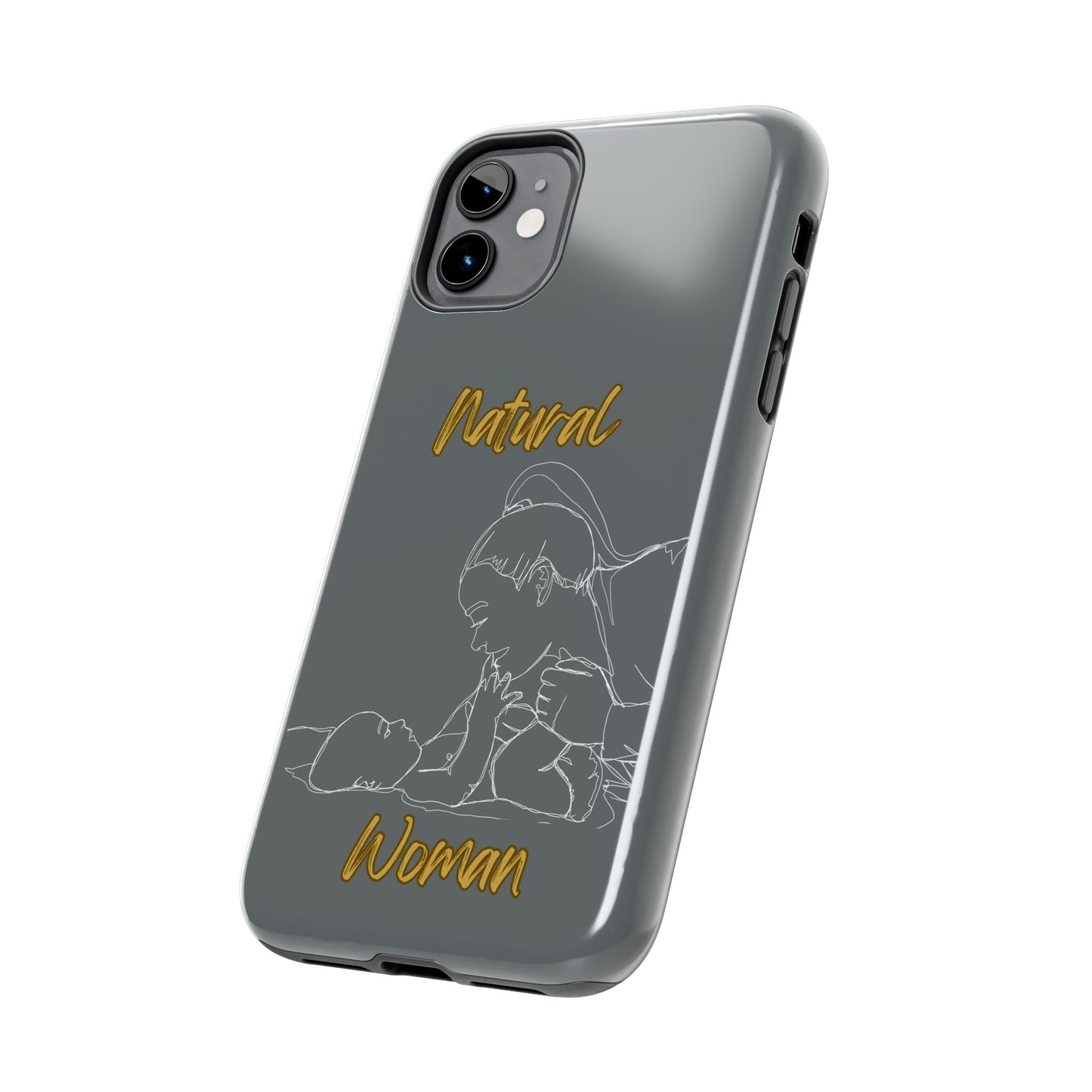 Natural Woman New Life (WL)Tough Phone Cases DARK GREY