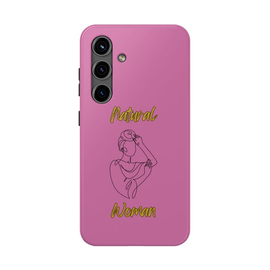Natural Woman Style (BL)Tough Phone Cases LIGHT PINK