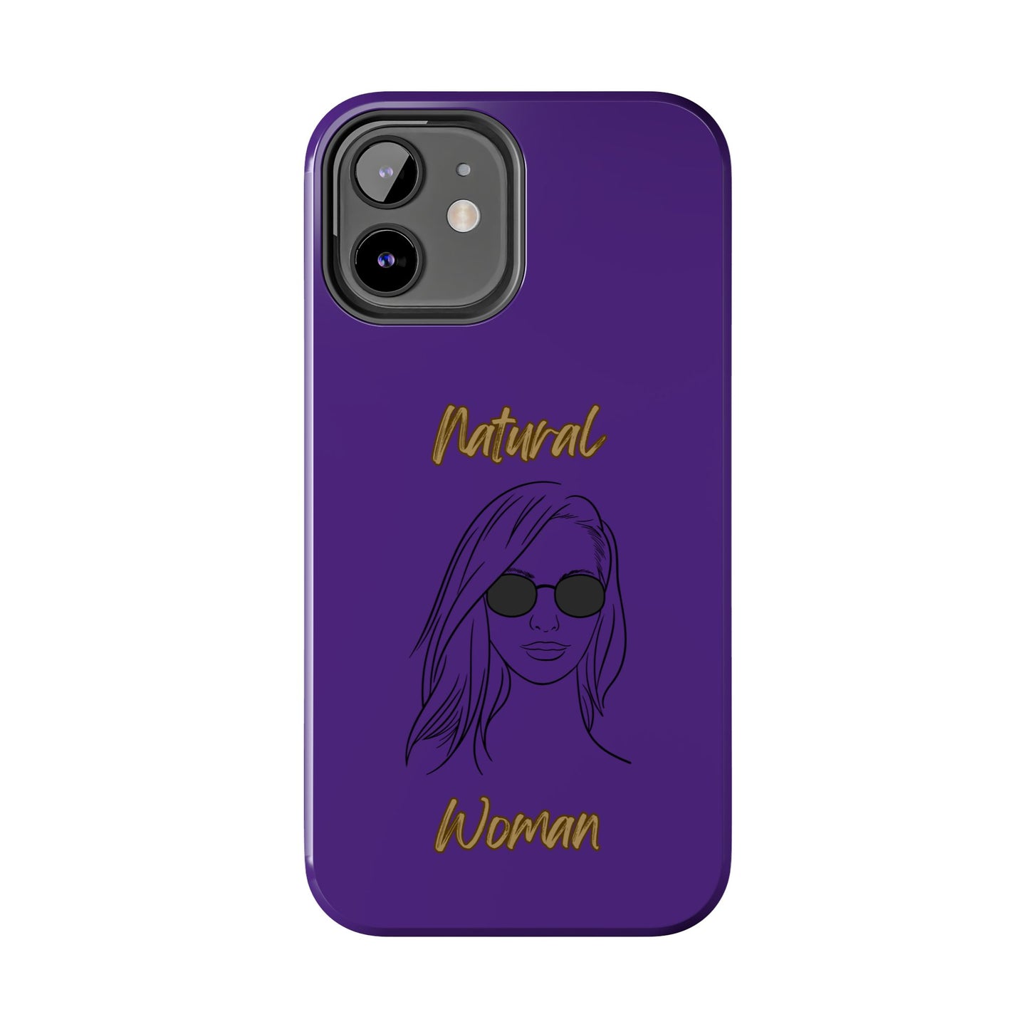 Natural Woman Shades (BL)Tough Phone Cases PURPLE