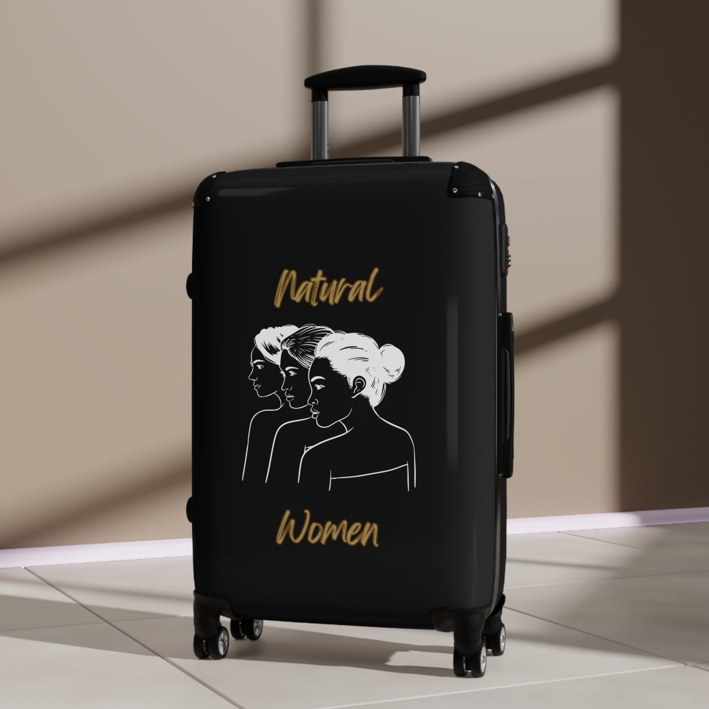Natural Woman United Friends (WL) Suitcase BLACK