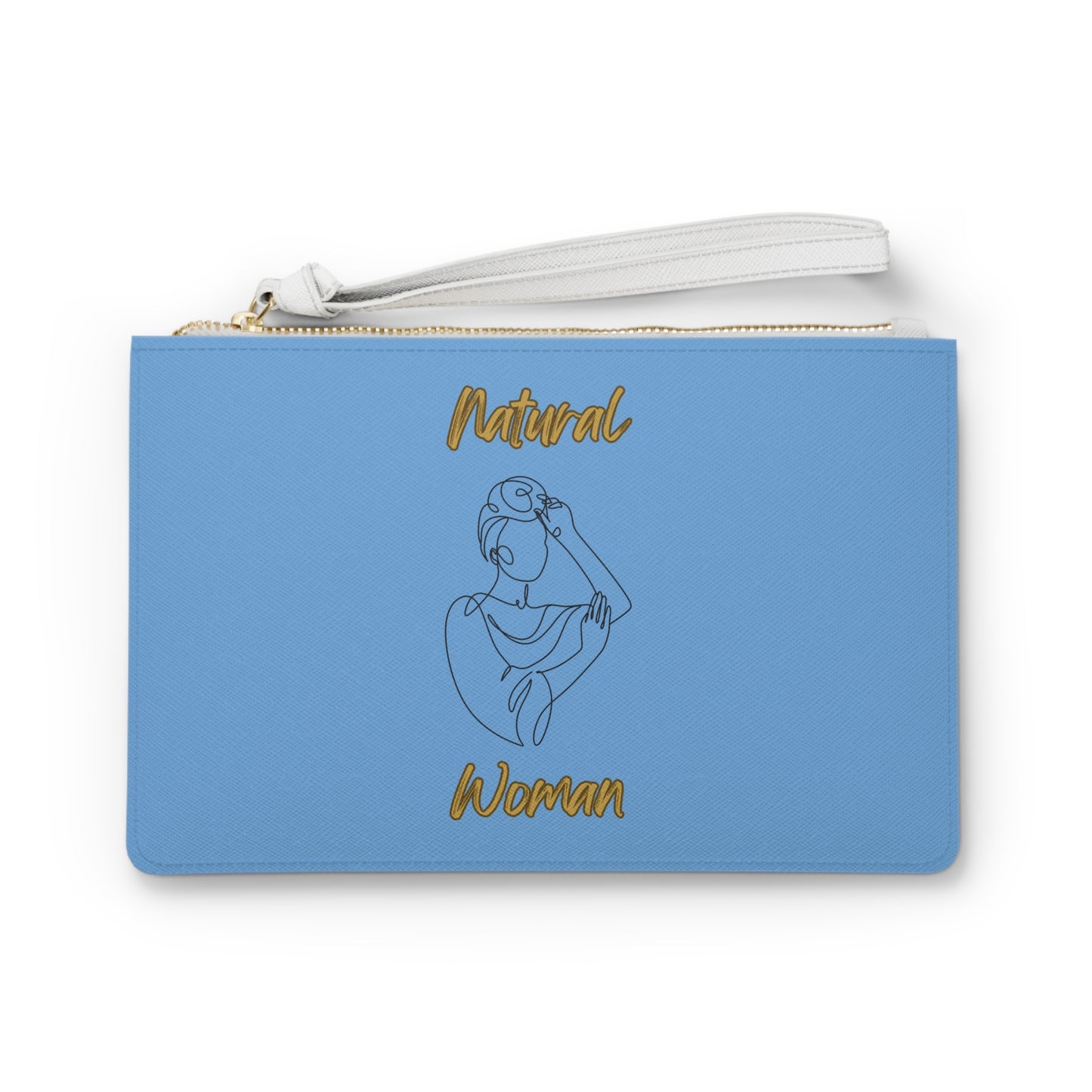 Natural Woman Style (BL) Clutch Bag LIGHT BLUE