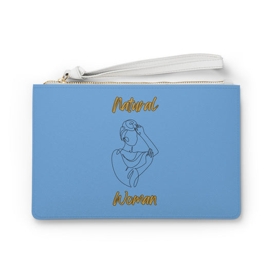 Natural Woman Style (BL) Clutch Bag LIGHT BLUE