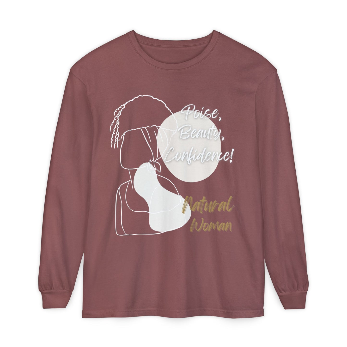 Natural Woman Puff (WL) Long Sleeve T-Shirt