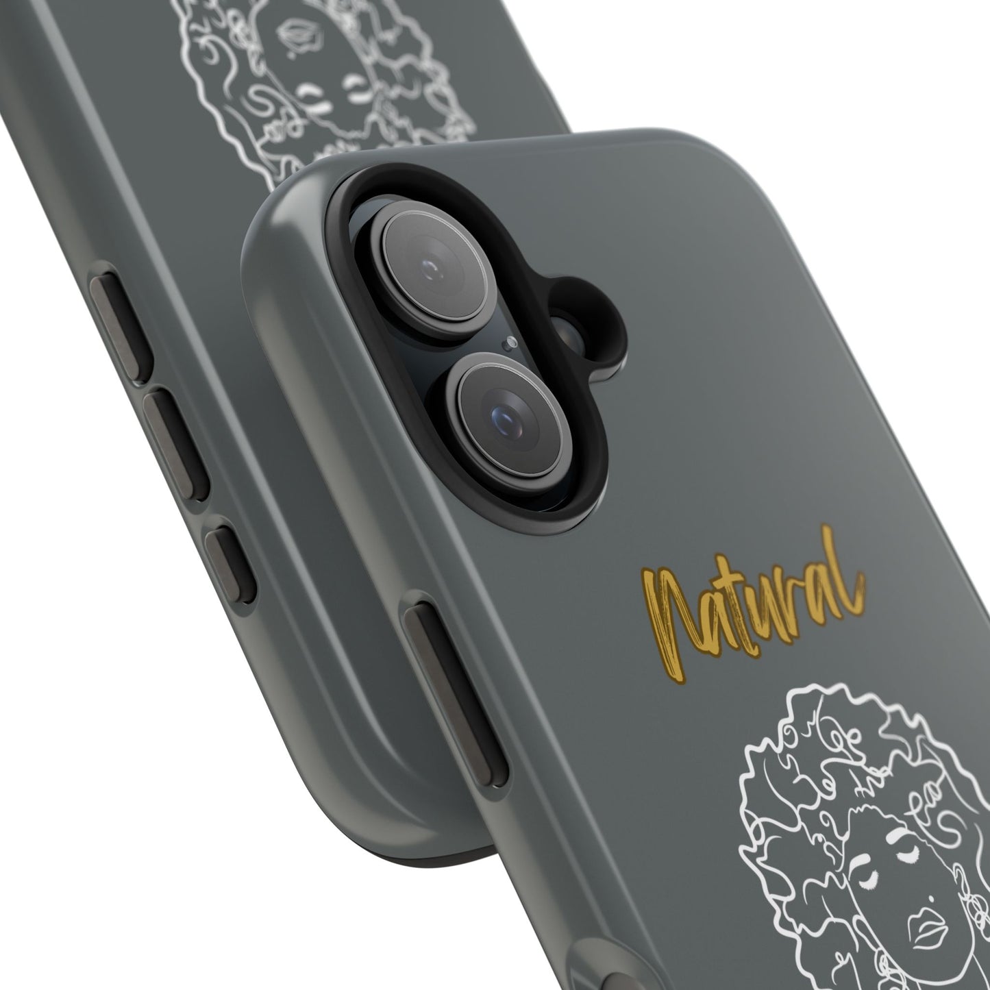 Natural Woman All About Me (WL)Tough Phone Cases DARK GREY